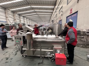 Fully Automatic Continuous Industrial <strong>Deep</strong> <strong>Fryer</strong> <strong>Oil</strong> Saving 304 Stainless Steel CE Certified Frying <strong>Machine</strong> - Product Image 6