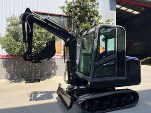 Miniexcavadora hidráulica sobre orugas TOHO de 2,5 toneladas con accesorios - Product Image 6