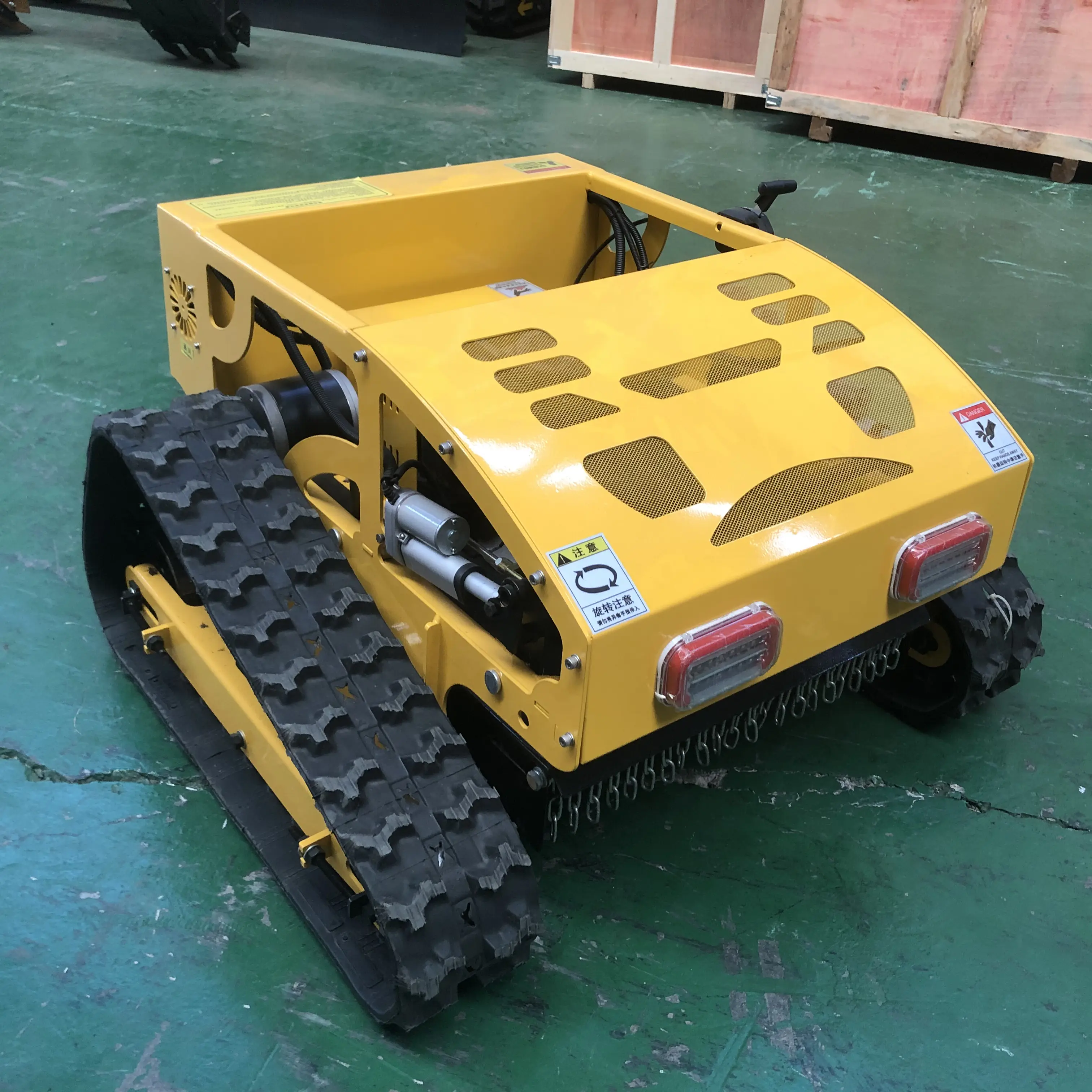 CE EPA Approved Garden Machine Mini Crawler Robot Lawn Mower
