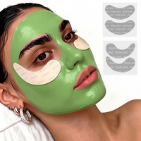 Patchs de gel pour les yeux imprimés avec logo personnalisé Patchs hydrogel pour les yeux pour peau sèche Rides Cernes Soins de