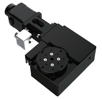 Mesa Rotatoria CNC Motorizada con Husillo de Bolas, Giro de 360 Grados, MRH40 MRH60 MRH80 MRH120, Plataforma de Precisión 0.003, 1 Año de Garantía