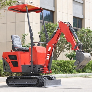 Heavy Duty Factory Mini <b>Excavator</b> Cheap Excavating <b>Machinery</b> Chinese 0.8 Ton Small Digger Crawler Prices Escavatora - Product Image 3
