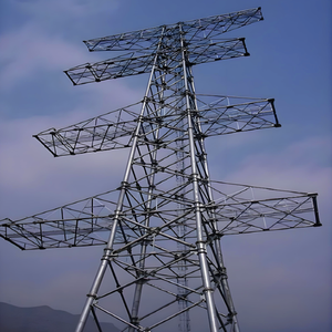<span class=keywords><strong>Tour</strong></span> de treillis de <span class=keywords><strong>tour</strong></span> de ligne de transmission en acier <span class=keywords><strong>à</strong></span> <span class=keywords><strong>double</strong></span> circuit 10-500kV avec différents types de puissance mât d'antenne - Product Image 4