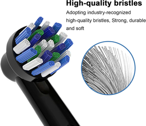 Têtes de brosse à dents électriques à poils souples, recharges de brosses de nettoyage de remplacement pour l'hygiène bucco-dentaire quotidienne, fourniture OEM personnalisée - Product Image 5