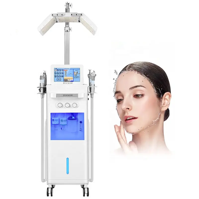 14 in 1 Photon Bio Brush Wrinkle Removal Oxygen Bubble Machine Facial Cleansing