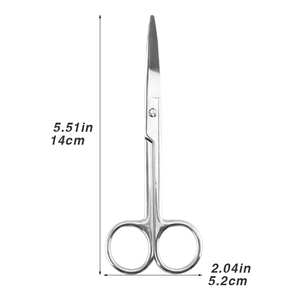 Bán buôn Micro mổ xẻ Kéo y tế kéo cong lưỡi chấn thương kéo - Product Image 2