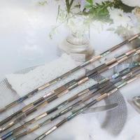 Perles de chaîne tube d'ormeau-Fournitures de collier/boucle d'oreille bricolage