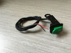 Accessoires pour motos, support en fer, bouton-poussoir de klaxon, trou de montage de rétroviseur de 10 mm, interrupteur d'alimentation du klaxon - Product Image 3