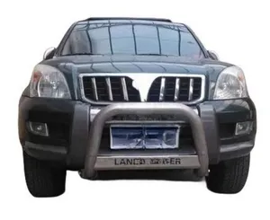 Nuevo protector de parachoques delantero de barra de empuje de acero con luces LED para Hilux - Product Image 2