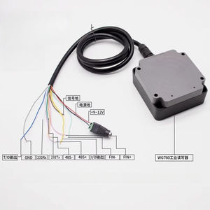 เครื่องอ่าน RFID อุตสาหกรรมพร้อมอินเทอร์เฟซโมดบัสสำหรับ PLC, การระบุความถี่วิทยุ UHF ความถี่สูงพิเศษ, ระบบระบุความถี่วิทยุ UHF แบบรวม 915M - Product Image 4