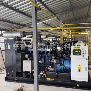 เครื่องกำเนิดไฟฟ้าดีเซลทางทะเลยี่ห้อซานตง พูลิต้า แบบ ATS สตาร์ทอัตโนมัติ โครงเปิด 50 เฮิรตซ์ ระบายความร้อนด้วยอากาศ สำหรับใช้ในเรือ - Product Image 3