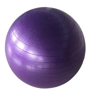 ลูกบอลโยคะ PVC ขนาด45ซม. 55ซม. 65ซม. 75ซม. 85ซม. 95ซม. ลูกบอลออกกำลังกายเป็นมิตรกับสิ่งแวดล้อม