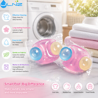 Capsules de lessive liquide multi-chambres 3-en-1 JL Custom à haute efficacité, marque privée