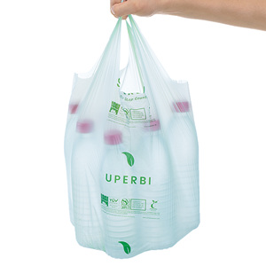 Tùy chỉnh màu sắc phân hủy sinh học chống rò rỉ chống rò rỉ dùng một lần di động thùng rác túi rác để thu thập rác - Product Image 4