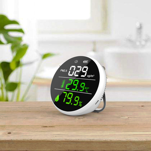 Détecteur de Qualité de l'Air Portable Mural avec Écran LED, Analyseur de Gaz et de Poussière PM2.5, Fonction Alarme On/Off, 200 mAh, ABS, OEM - Product Image 5