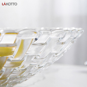 Vaisselle personnalisable de style européen bols en verre transparent divisés pour <span class=keywords><strong>la</strong></span> maison, l'hôtel et le restaurant Offre Spéciale <span class=keywords><strong>la</strong></span> verrerie - Product Image 2
