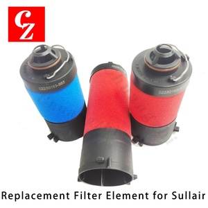 Élément filtrant coalescent haute efficacité 02250193-588, remplacement pour filtre de précision à air comprimé de compresseur à vis Sullair - Product Image 4