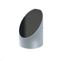 Miroir en silice fondue UV première surface 45 °   Revêtement en aluminium pour miroir à tiges, pour laser UV et instruments scientifiques