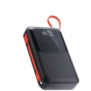Vente en gros d'usine Deux câbles intégrés <span class=keywords><strong>PD</strong></span> <span class=keywords><strong>45W</strong></span> Chargeur mobile portable super rapide PowerBanks 20000mah USB C - Product Image 1