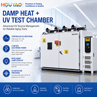 Cámara de Prueba de Humedad y Calor Combinada con UV, Duradera, de Acero Inoxidable SUS304, para Pruebas de Fiabilidad de Paneles Solares IEC 61730 MST 54