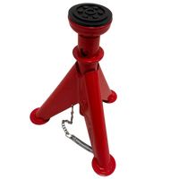 Soportes de Gato de 3 Toneladas con Altura Ajustable de 285 a 405 mm, Herramientas para Coches y Camiones con Asiento Circular