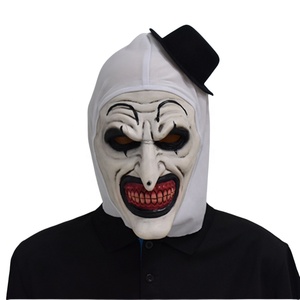 Proveedor para Fiestas Máscara de Disfraz de Art de <span class=keywords><strong>Terrifier</strong></span> Halloween Película de Terror Cosplay Látex Payaso Aterrador Prop Decoración para Adulto - Product Image 5
