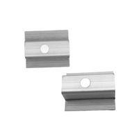 Support de fixation monobloc intégré sans soudure pour panneaux solaires – Système de montage de module PV sur rail avec pince transversale centrale et terminale