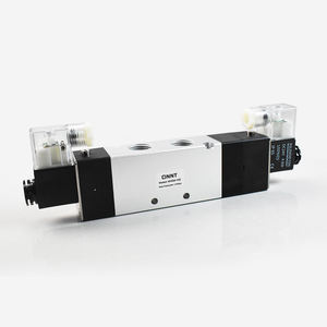 Airtac 4V430-15C 5-اتجاه 3-موقف منخفض الضغط بوصة هوائي مزدوج الملف اللولبي الغاز صمام الهواء متوافق AC220V DC24V AC110V - Product Image 1