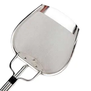 Oil French fries big Colander High-density Turner Shovel Kitchen Cooking Tools Stainless Steel Strainer colador acero inoxidable