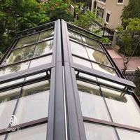 Vente en gros de pergola en aluminium résistant aux UV Gazebo pare-soleil rétractable auvent auvent pour terrasse extérieure balcon-étanche