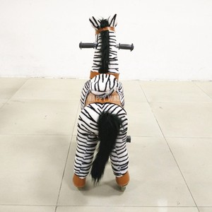 Zebra Ride on Animal Horse con precio al por mayor <span class=keywords><strong>para</strong></span> niños al aire libre <span class=keywords><strong>para</strong></span> Centro Comercial - Product Image 3