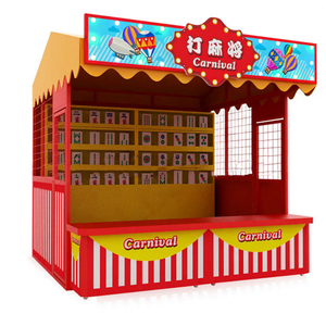 Precio de Fábrica: Puesto de Juego de Carnaval, Juego de Lanzamiento de Baloncesto, Puesto de Juego de Carnaval para Parque de Atracciones - Product Image 1