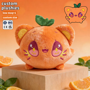Peluches Coleccionables CPC CE, Personaje Original Personalizado, Peluches de Alta Calidad, Lindo Gato Naranja de Peluche - Product Image 1