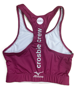 Soutien-gorge de sport à haute performance avec logo personnalisé, blocs de couleur et rayures, respirant et anti-humidité, idéal pour le yoga et l'entraînement en salle de sport pour femmes - Product Image 2