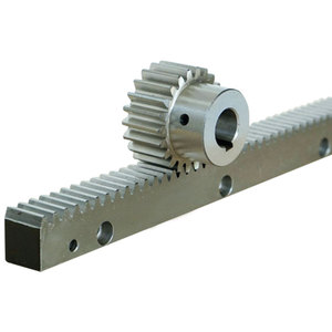 Crémaillère à dents hélicoïdales en acier inoxydable pour machines lourdes - Product Image 6