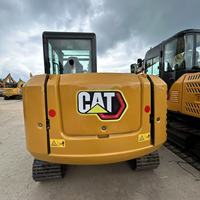 Excavatrice d'occasion Caterpillar CAT306E2 d'origine, 6 tonnes, matériel de construction, peinture non finie, mini-excavatrices Cat d'occasion