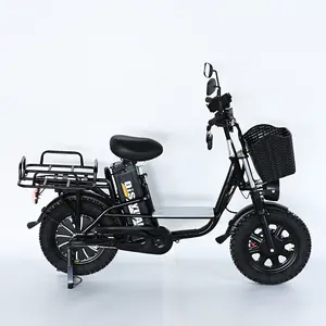 Bicicleta eléctrica 48V 60V 12A 16A 21A 500W 800W neumáticos gordos ebike para entrega disiyuan Haley Monster en venta