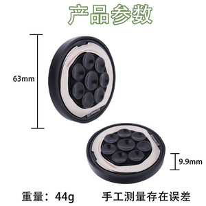 ที่วางโทรศัพท์แบบแม่เหล็กซิลิโคน หมุนได้ 360 องศา สำหรับติดตั้งบนแผงหน้าปัดรถยนต์ พร้อมวงแหวนโลหะ - Product Image 2