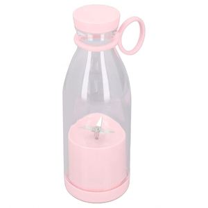 Wholesale Portable 380ml Fruit Juice Blender Stainless Steel Blades USB Charging Manual Juicer Color <b>Box</b> Packaging Vegetables - Product Image 1