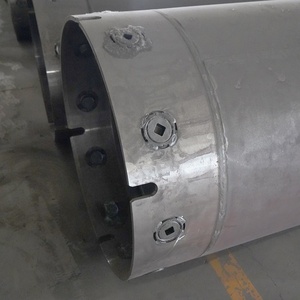 Double and Single Wall Casing Pipe Drilling Rig with WS39 Teeth for <b>Foundation</b> Drilling Construction Includes Casing Shoes - Product Image 1