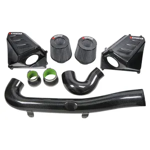 KYOSTAR-Kit d'admission d'air froid en fibre de carbone 2021 + pour BMW G80 G82 M3 M4 Competition S58