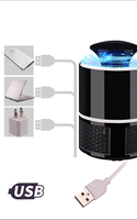 Lampe anti-moustiques USB, tue-moustiques et piège à moustiques