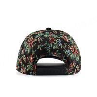 Gorra de Béisbol Unisex al por Mayor, Ajustable, de Tela Oxford Dobby con Diseño Jacquard de Puntos y Flores, Estructurada, Personalizada, con Bordado 3D, 100%