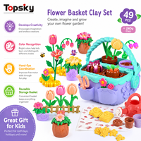 Ensemble de jeu Magic Garden en plastique sur le thème du jardin, pour jouer à l'intérieur et à l'extérieur, pour les enfants de 14 ans et plus