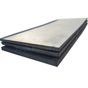 S235JR s335 ss400 Precio de chapa de acero laminado en caliente por tonelada bobina de acero al carbono laminado en caliente HR placa de acero laminado en caliente para enviar