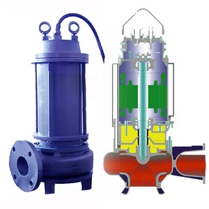 Bomba sumergible para aguas residuales Suoto <span class=keywords><strong>QW</strong></span>/WQ con codo de pato, acoplamiento automático, alta presión y control totalmente automático - Product Image 6