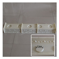 Moule de pressage pour garde-corps en béton préfabriqué, garde-corps en ciment, balustre, vase décoratif pour balcon, moules en plastique pour maison