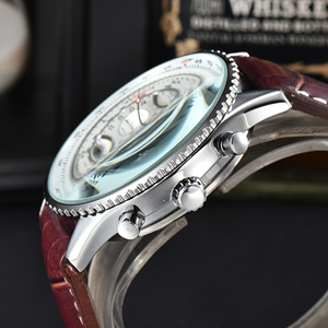 Reloj Mecánico Original de Moda para Hombre, Multifuncional, Automático, Resistente al Agua, con Logotipo Personalizado, Perpetuo, de Negocios, de Cuero - Product Image 2