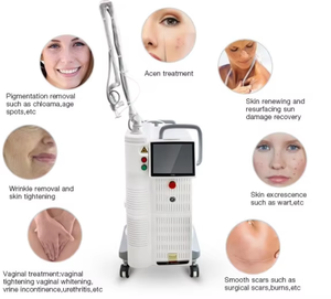 Machine de beauté au laser fractionné CO2 60W pour le resserrement et le resurfaçage de la peau, blanchiment vaginal au laser 980nm, resurfaçage cutané - Product Image 2