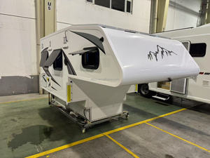 Comodo Camper Mini Rvs leggero Slide-in 4x4 camion fuoristrada Camper rimorchio da viaggio 4 persone di alta qualità - Product Image 3